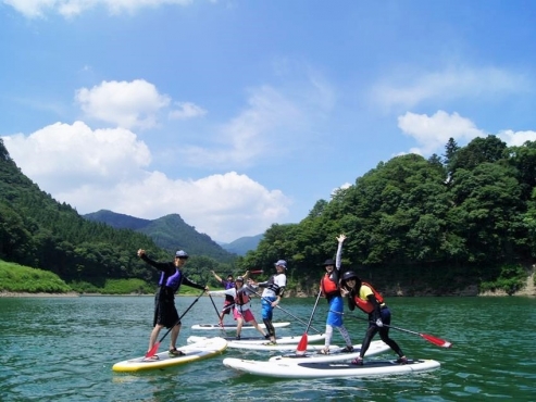 photo by 関東のレイク・リバーSUP(パドルボード)の体験ツアー|そとあそび