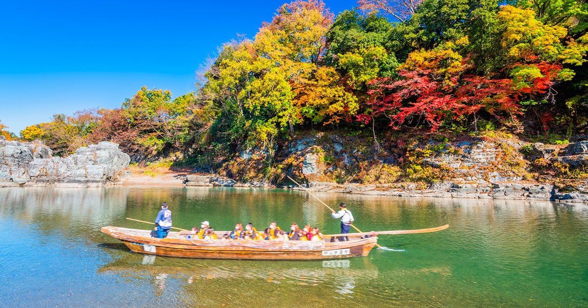 長瀞渓谷　F12 H60センチ×W50センチ 長瀞渓谷 F12 H60センチ×W50センチ 長瀞の観光スポットBest10 〜春・夏