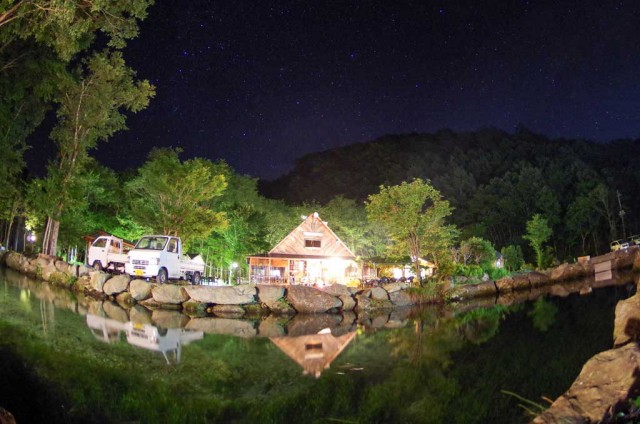 photo by ナラ入沢渓流釣りキャンプ場