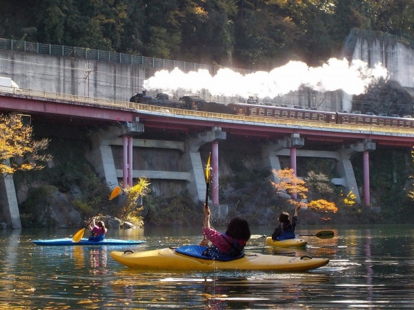 photo by 【カヌー・カヤックで玉淀の自然をのんびり散策!夏には水遊びも・・・】半日コース ◆写真つき! (埼玉県・秩父・長瀞)|そとあそび