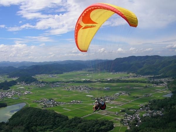 photo by 《高低差470m!》 タンデムフライトコース ◆記念撮影付き(京都府・亀岡(保津川))|そとあそび