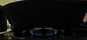 空焼きをする